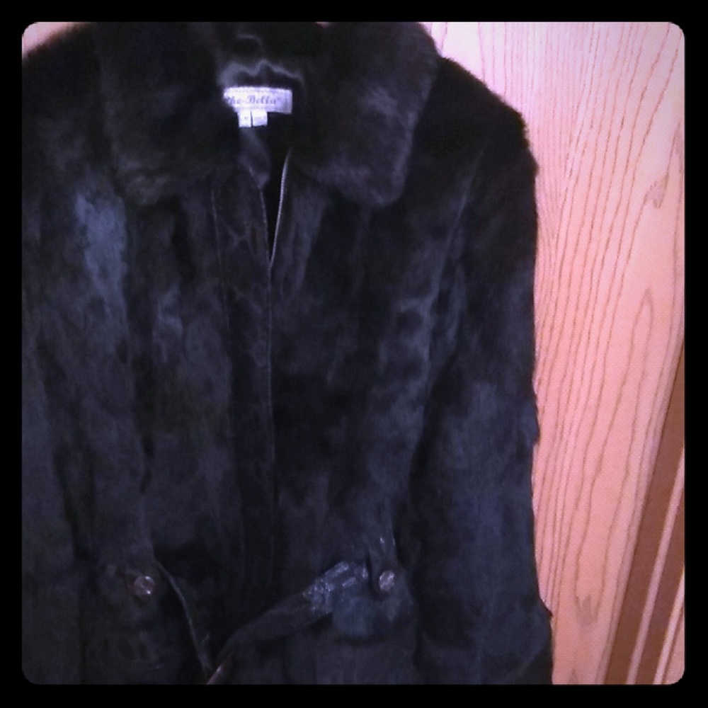 Che-Bella Rabbit Fur Coat